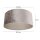 SteinhauerKap 50*50*20 Rnd Be27 zinc taupe ve