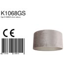 SteinhauerKap 40*40*20 Rnd Be27 zinc taupe ve