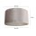 SteinhauerKap 40*40*20 Rnd Be27 zinc taupe ve