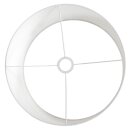 SteinhauerKap 40*40*20 Rnd Be27 Linnen wit