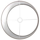SteinhauerKap 40*40*20 Rnd Be27 Linnen grijs