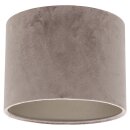 SteinhauerKap 20*20*15 Rnd Be27 Zinc taupe ve