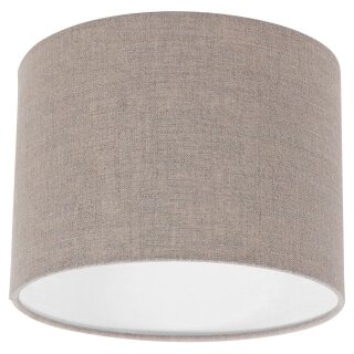 SteinhauerKap 20*20*15 Rnd Be27 Linnen grijs
