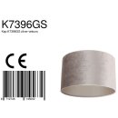 SteinhauerKap 30*30*18 Rnd Be27 zinc taupe ve