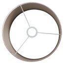 SteinhauerKap 30*30*18 Rnd Be27 zinc taupe ve