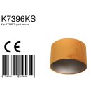 SteinhauerKap 30*30*18 Rnd Be27 velours goud