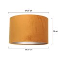 SteinhauerKap 30*30*18 Rnd Be27 velours goud