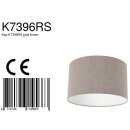 SteinhauerKap 30*30*18 Rnd Be27 linnen grijs