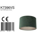 SteinhauerKap 30*30*18 Rnd Be27 velours green