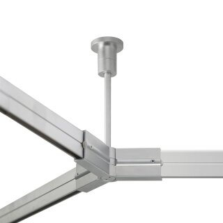 Oligo CHECK-IN System Y/T-Kupplung / chrom matt TYP B / 31-414-11-06