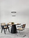Oligo Ring- Pendelleuchte Yano, höhenverstellbar, Weiß matt / Weiß matt