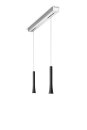 Oligo Pendelleuchte Rio / 2 Flammig / Schwarz Matt 220-240v / 50-60hz / Led / 27