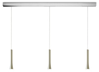 Oligo Pendelleuchte Rio / 3 Flammig / Pearl Silver 220-240v / 50-60hz / Led / 27