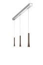 Oligo Pendelleuchte Rio / 3 Flammig / Pearl Silver 220-240v / 50-60hz / Led / 27