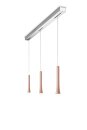 Oligo Pendelleuchte Rio / 3 Flammig / Pearl Silver 220-240v / 50-60hz / Led / 27