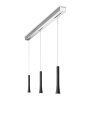 Oligo Pendelleuchte Rio / 3 Flammig / Pearl Silver 220-240v / 50-60hz / Led / 27