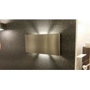 Holtkötter LED-Wandleuchte Brick mit Blende Nickel-matt 9550/8-8 (Ausstellungsstück)